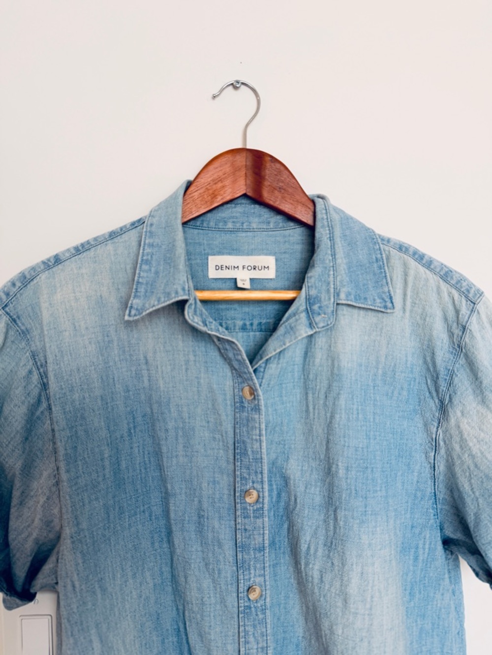 DENIM FORUM the Jane shirt denim